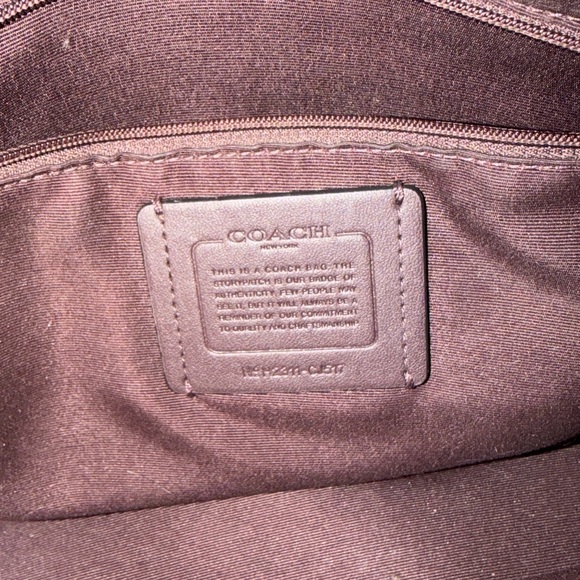 ‼️Coach Teri Hobo Black Leather Shoulder Bag - Picture 12 of 13